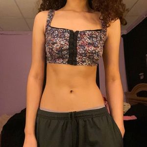 Floral bralette